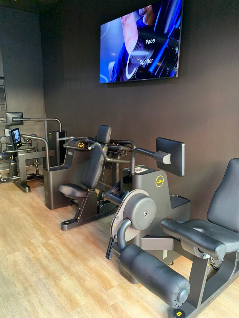 Longevity training on a Technogym Biocircuit at threezero, Green Point, Cape Town